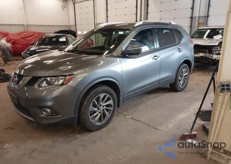 2016 Nissan Rogue Sl z USA, uszkodzony, nr VIN JN8AT2MV3GW139936